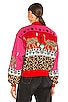 view 3 of 4 BLOUSON BOMBER in Leopardess Pink
