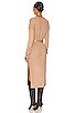 view 3 of 4 Monika Midi Dress in Camel