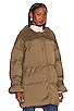 view 3 of 5 CALEY ダウン in Olive