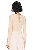 view 3 of 4 MARLA 탑 in Natural Jaquard
