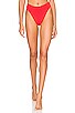 view 1 of 4 Mah Hotpants Bikini Bottom in Red Shift