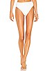 Crepe High Leg Hotpant Bikini Bottom, view 1 of 4, click to view large image.