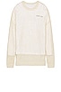 view 1 of 3 Double Logo Crewneck in Ivory