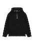 view 1 of 4 Fleece Pullover in Black