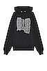 view 1 of 4 Crumple Hoodie in Black