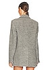 view 4 of 5 Oversized Blazer in Grey Melange