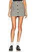 view 1 of 4 Blazer Mini Skirt in Grey Melange