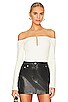 view 1 of 4 Cool Off The Shoulder Top in Winter White