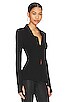 view 2 of 4 Blazer Top in Black