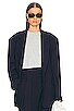 view 1 of 5 OVERSIZED SUIT 블레이저 in Navy