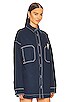 view 2 of 6 Denim Overshirt in Navy