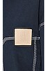 view 6 of 6 Denim Overshirt in Navy