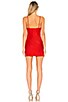 view 3 of 3 x REVOLVE Ira Mini Dress in Crimson Red