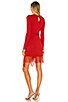 view 3 of 3 x REVOLVE Anisha Fringe Dress in Red