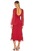 view 3 of 3 x REVOLVE Lecia Midi Dress in Coral