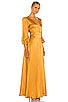 x REVOLVE Maxi Wrap Dress, view 2, click to view large image.