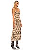 view 2 of 4 x REVOLVE Leopard Slip Dress in Brown Leopard
