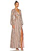view 2 of 4 x REVOLVE Jerri Maxi Dress in Metallic Multi