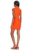 view 3 of 3 x Sofia Richie Kenji Mini Dress in Red Orange