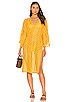 view 1 of 3 x Sofia Richie Grivas Caftan in Golden Yellow