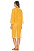 view 3 of 3 x Sofia Richie Grivas Caftan in Golden Yellow