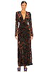 view 1 of 4 x REVOLVE Mirasol Maxi Dress in Gold Floral Multi
