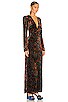 view 2 of 4 x REVOLVE Mirasol Maxi Dress in Gold Floral Multi