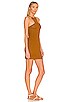 view 2 of 3 x REVOLVE Natalie Open Stitch Mini Dress in Sundial Brown