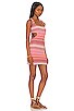 view 2 of 3 x REVOLVE Rocio Mini Dress in Pink Chevron Multi