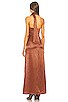 view 3 of 3 x REVOLVE Raffalo Maxi Dress in Chocolate Brown