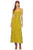 view 1 of 3 x REVOLVE Francia Maxi Dress in Chartreuse Green