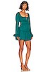view 2 of 3 x REVOLVE Lara Mini Dress in Deep Teal