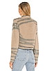 view 3 of 4 x REVOLVE Decklan Sweater in Wheat & Charcoal