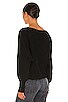 view 3 of 4 x REVOLVE Winifred Wide Neck Sweater in Black
