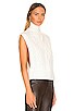 view 2 of 4 x REVOLVE Gianna Turtleneck Cable Vest in Ivory