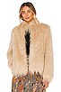 view 1 of 4 X REVOLVE Solaire Faux Fur Jacket in Natural