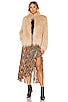 view 4 of 4 X REVOLVE Solaire Faux Fur Jacket in Natural