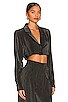 view 2 of 4 x REVOLVE Cardella Cropped Blazer in Slate Grey