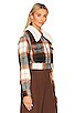 view 3 of 5 x REVOLVE Hadia Jacket in Rust Plaid