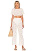 view 4 of 4 x REVOLVE Miuccia Pant in Ivory