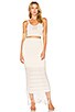 view 4 of 5 X REVOLVE Sandra Skirt in White