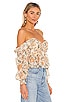 view 2 of 5 x Sofia Richie Burna Blouse in Paisley Floral Multi