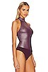 view 3 of 5 x REVOLVE Shae Bodysuit in Burgundy