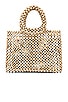 view 1 of 4 X REVOLVE Rhodes Beaded Purse in White Multi