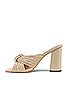view 5 of 5 x REVOLVE Multi Strap Knotted Sandal in Ivory