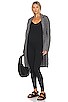 view 4 of 4 Maternity Body Rib Unitard in Black
