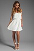 view 2 of 6 Lace Pocket Tank Dress in White