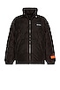 view 2 of 5 Label Puffer in Black
