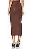 view 3 of 4 Reconstructed Skirt in Coated Tortoise