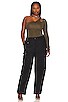 view 10 of 10 X Zoe Costello Asymmetrical Bodysuit in Olive Night